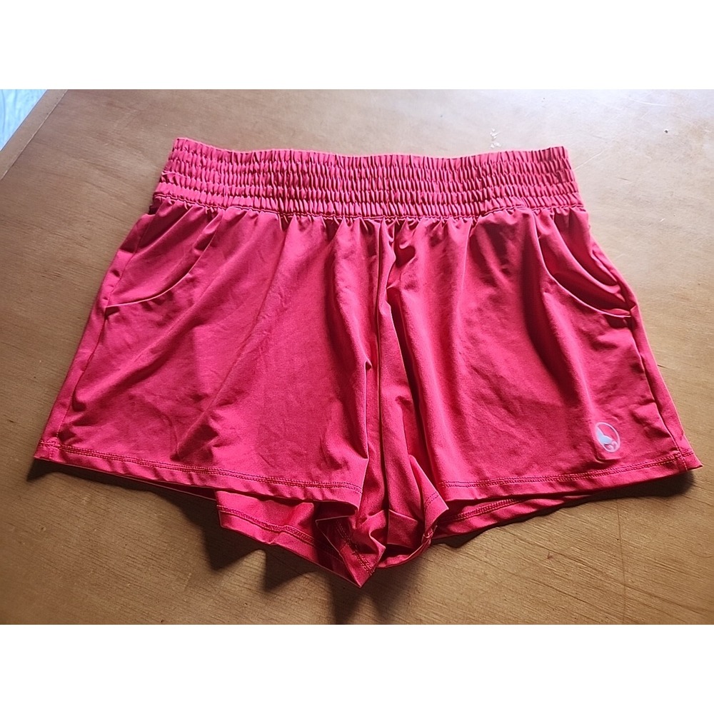 Reel Legends Women's Adventure Performance Outfitters Shorts‎ UPF 50 Red L